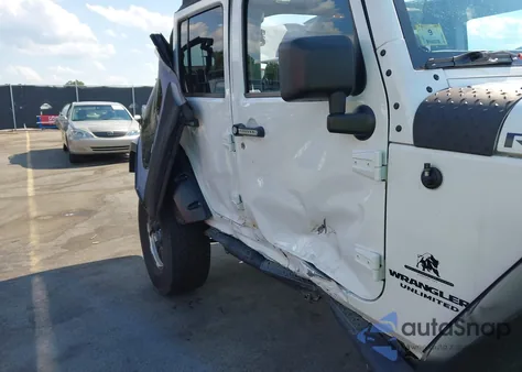 2012 Jeep Wrangler Unlimited Rubicon из США, поврежденный, VIN 1C4BJWFG4CL257551